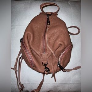 Pink Rebecca Minkoff Mini Julian Backpack